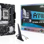 ASUS B760M-AYW WiFi DDR5 Micro-ATX Motherboard With Intel LGA1700
