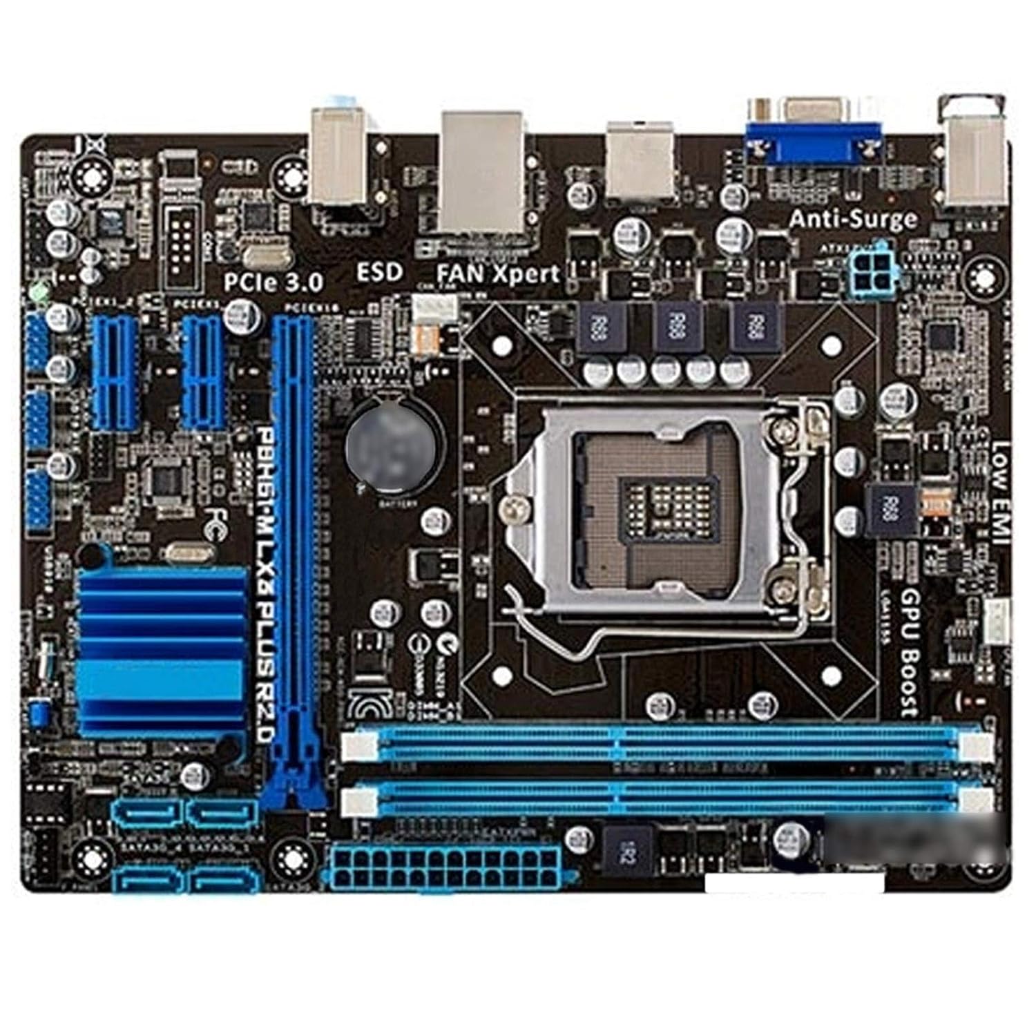 81ZYWzSCX6L._SL1500_ ASUS P8H61-M LX3 Plus Micro-ATX Motherboard With LGA1155 and DDR3 Support - Image 1