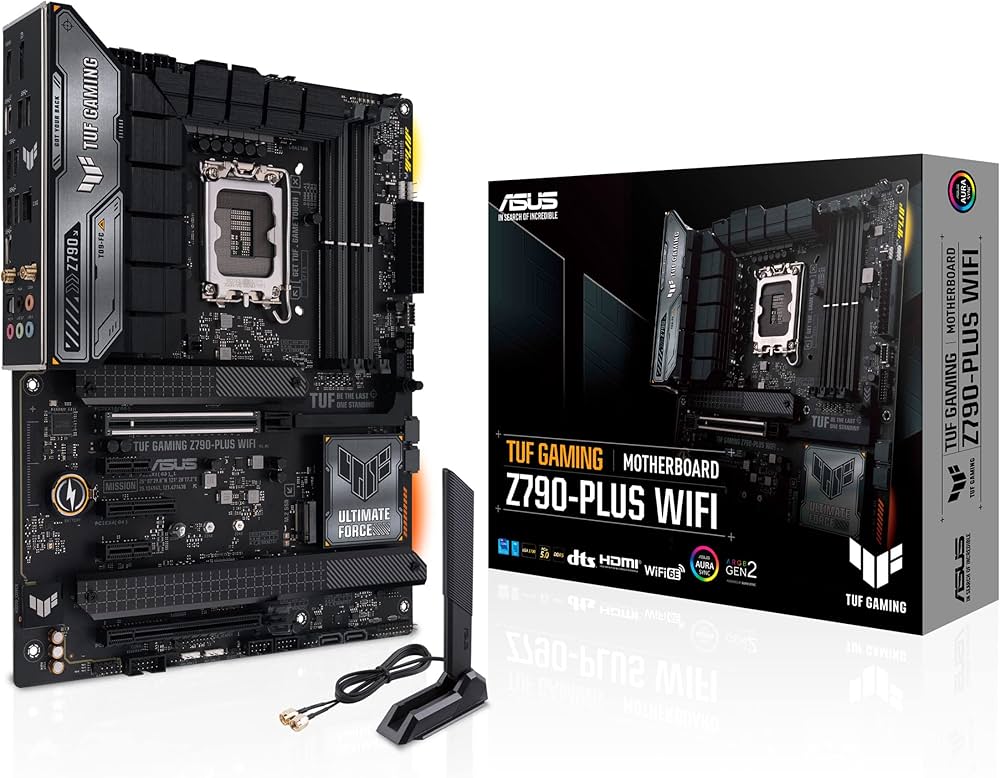 81rX0VhoStL._AC_UF1000,1000_QL80_ ASUS TUF Gaming Z790-Plus WiFi D4 ATX Motherboard - Image 1