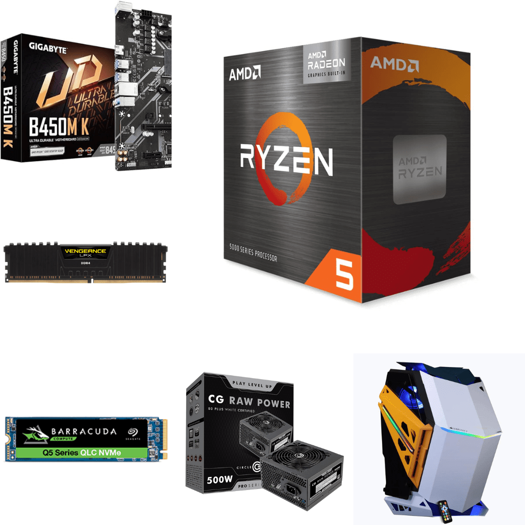 AMD Ryzen 5 5600G with Gigabyte B450M K AMD Ryzen 5 5600G with Gigabyte B450M K