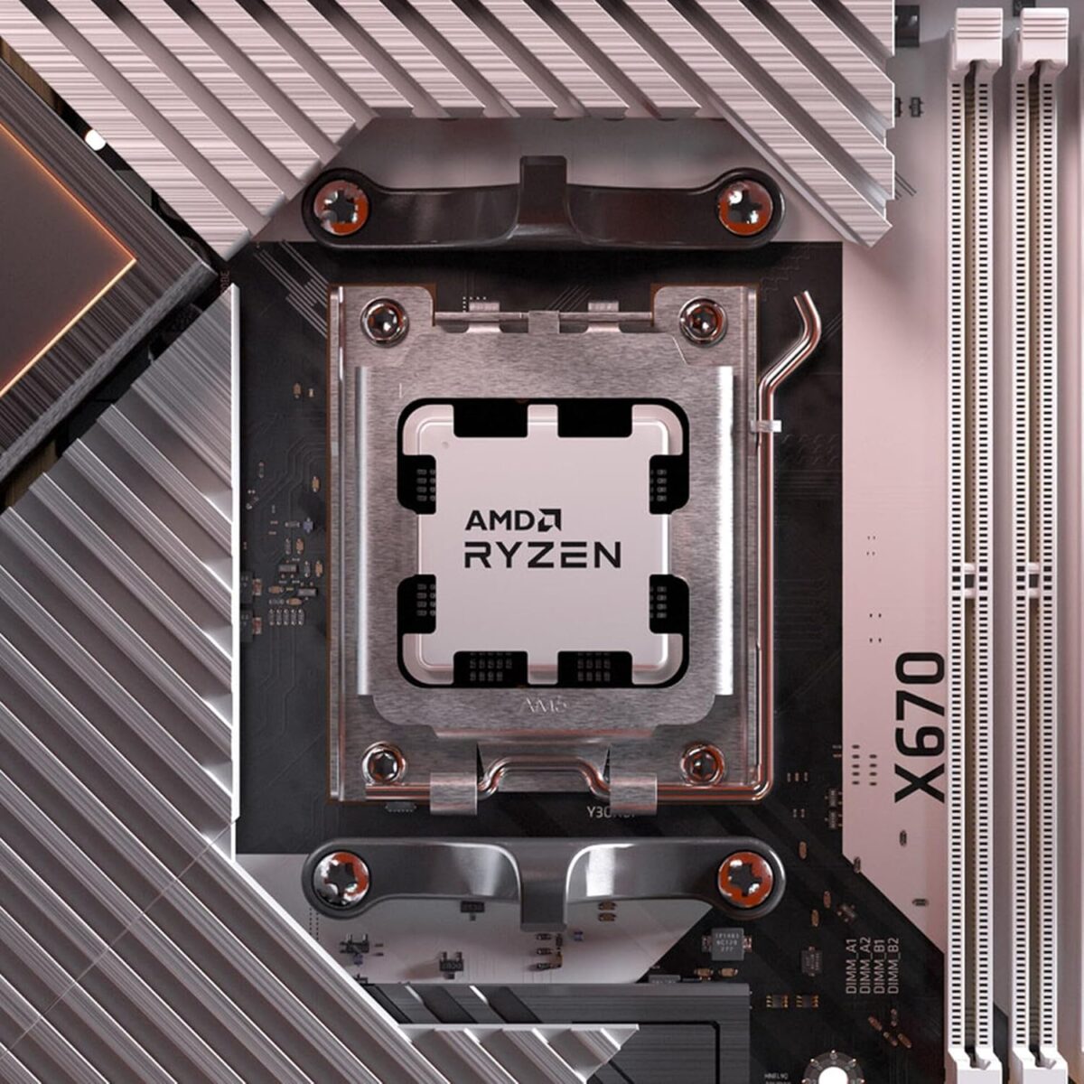 AMD Ryzen 5 7600 Desktop Processor 8