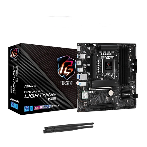 ASRock B760M PG Lightning WIFI M ATX Motherboard