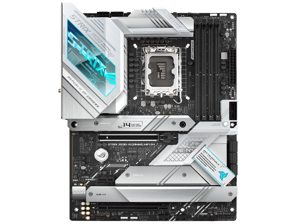 ASUS ROG Strix Z690 A Gaming WiFi Intel Motherboard ASUS ROG Strix Z690 A Gaming WiFi Intel Motherboard