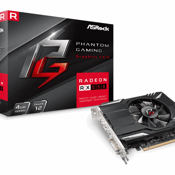 AsRock Phantom RX 550 Radeon 4GB 5