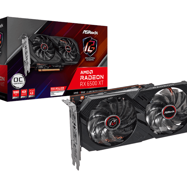 AsRock Phantom RX 6500 XT Radeon 4GB
