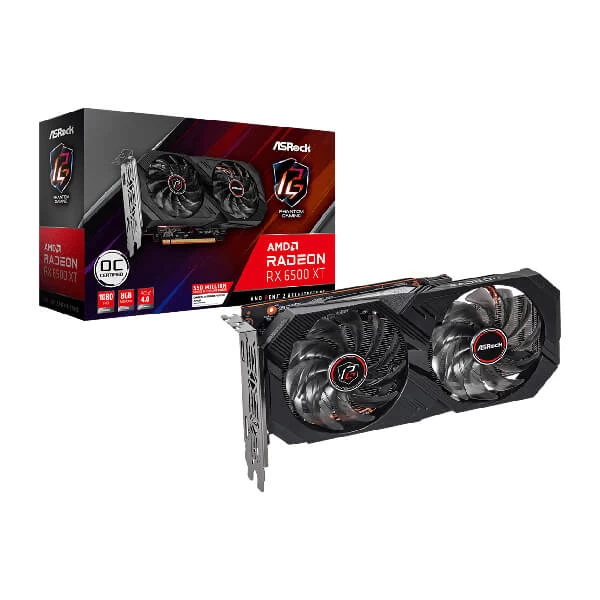 AsRock Phantom RX 6500 XT Radeon 8GB OC Edition 5 1