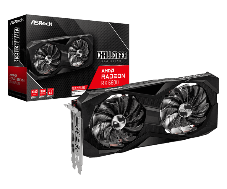 AsRock RX 6600 Challenger D 8GB AMD Radeon