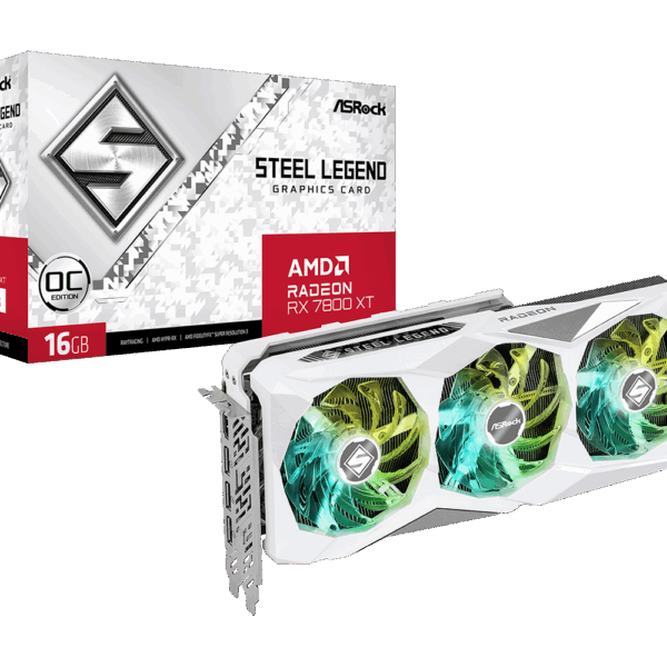 AsRock RX 7800 XT Steel Legend 16GB OC