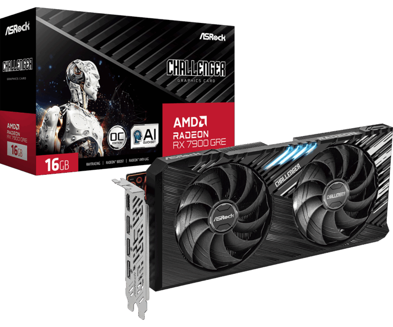 AsRock RX 7900 GRE Challenger 16GB Graphics Card