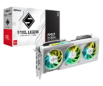AsRock RX 9070 XT Steel Legend 16GB Graphics Card 1