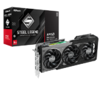 AsRock RX 9070 XT Steel Legend Dark 16GB Graphics Card 1