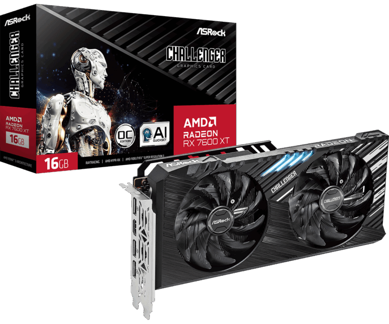 AsRock RX7600 XT 16GB Challenger