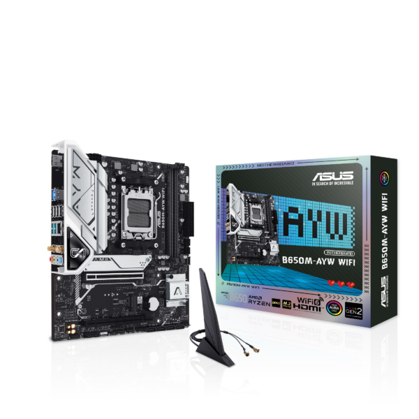 Asus AMD B650 Micro ATX DDR5 Motherboard