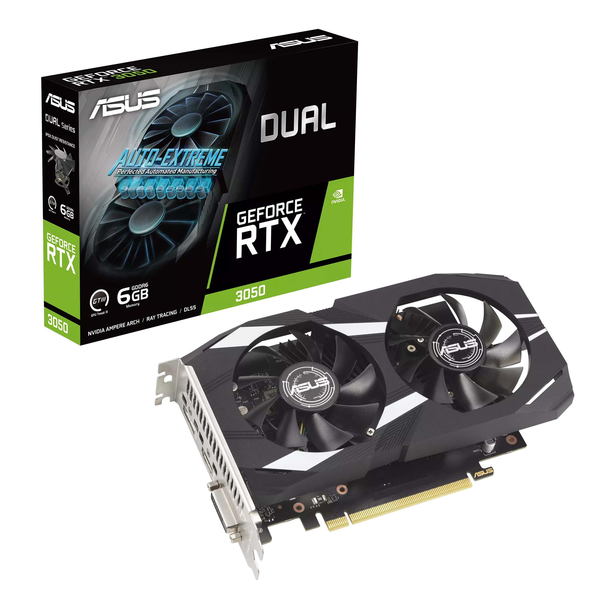 Asus Dual GeForce RTX 3050 6GB GDDR6 Graphics Card 10 Asus Dual GeForce RTX 3050 6GB GDDR6 Graphics Card 10