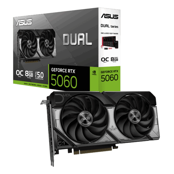 Asus Dual GeForce RTX 5060 8GB GDDR7 OC Edition 8