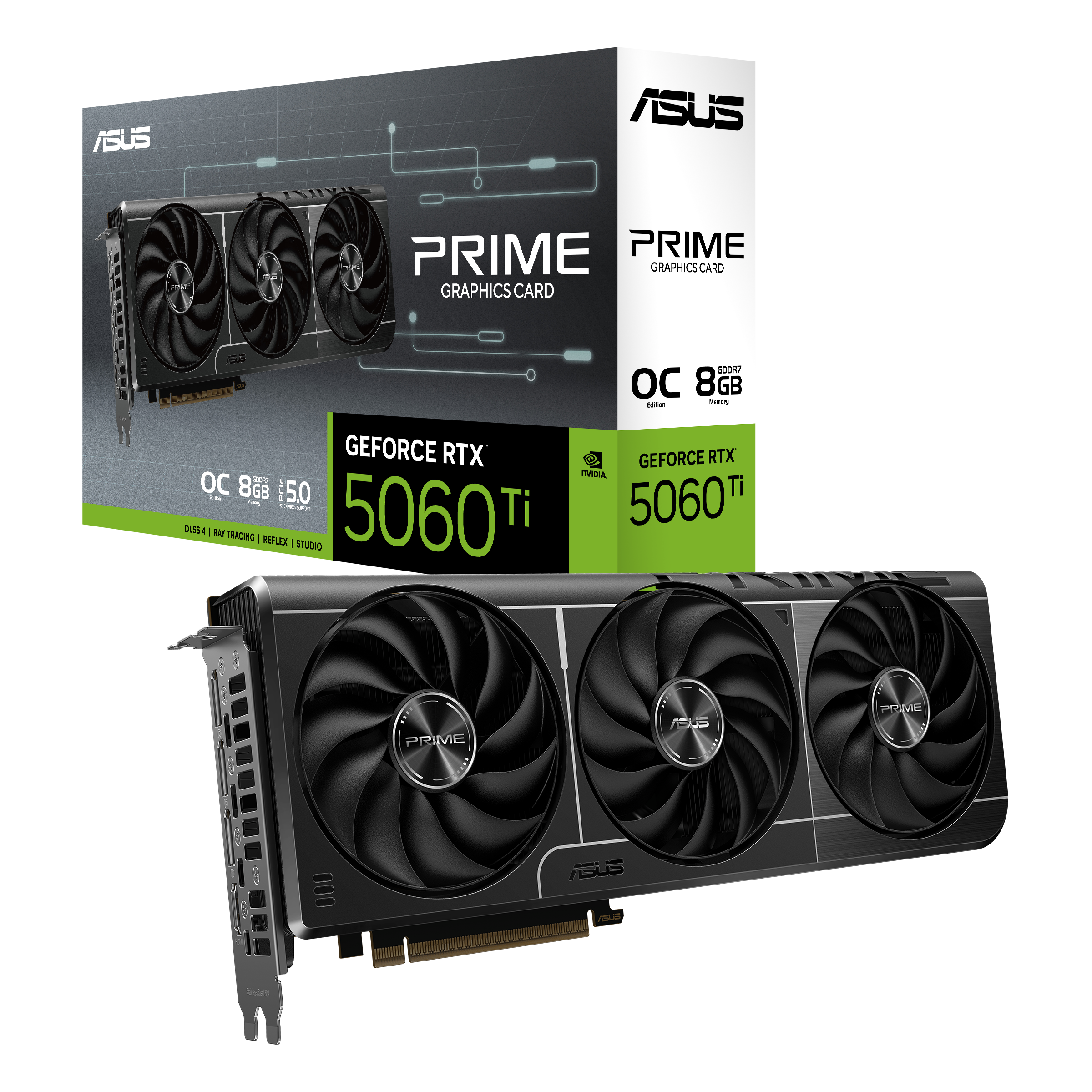 Asus Prime GeForce RTX 5060 Ti 8GB GDDR7 OC Edition 10 Asus Prime GeForce RTX 5060 Ti 8GB GDDR7 OC Edition 10