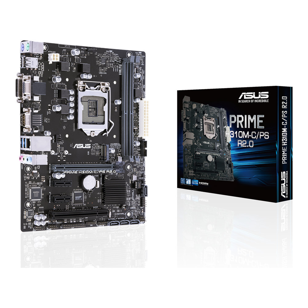 Asus Prime H310M CS R2.0 Motherboard Asus Prime H310M CS R2.0 Motherboard