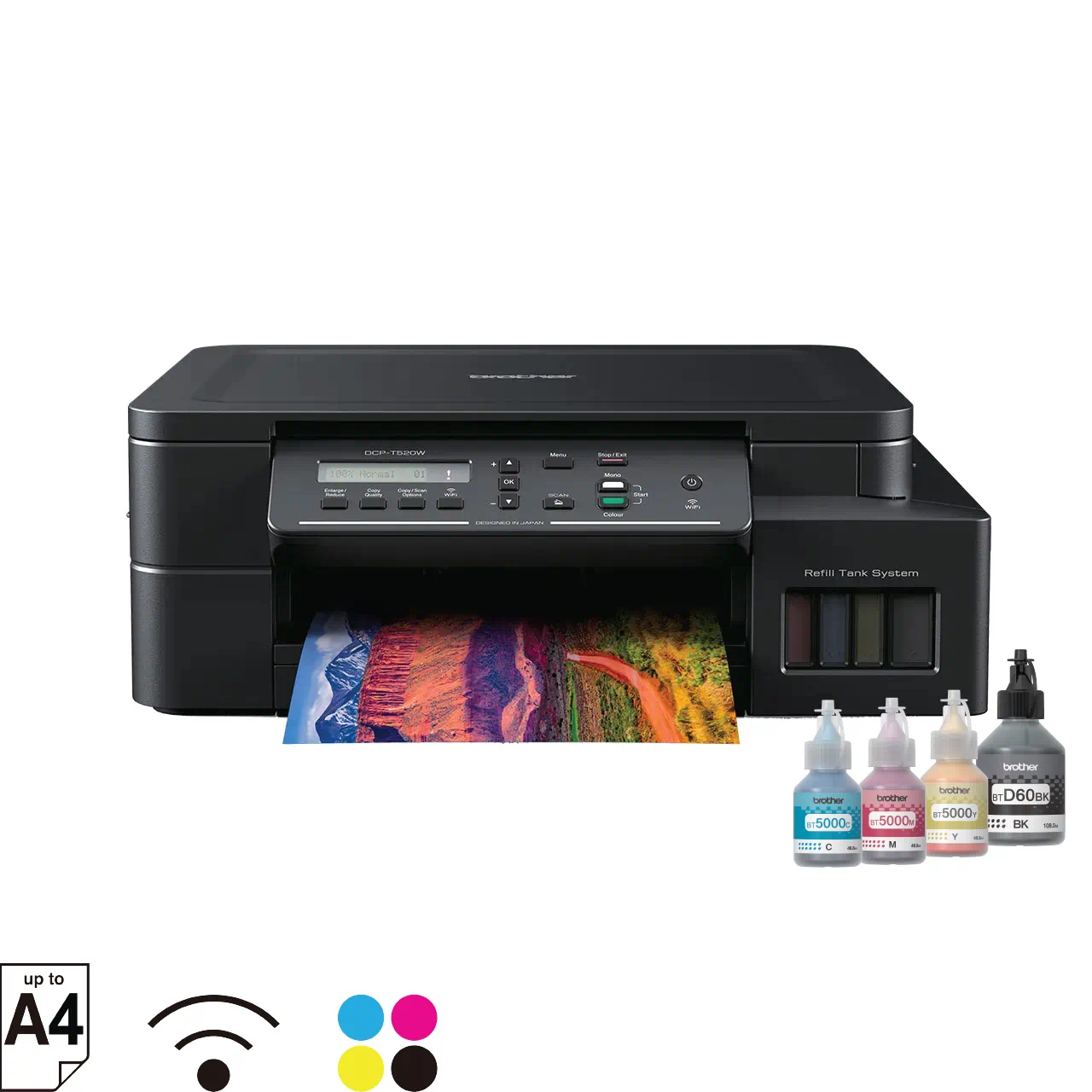 Brother DCP T520W A4 Colour Printer Brother DCP T520W A4 Colour Printer
