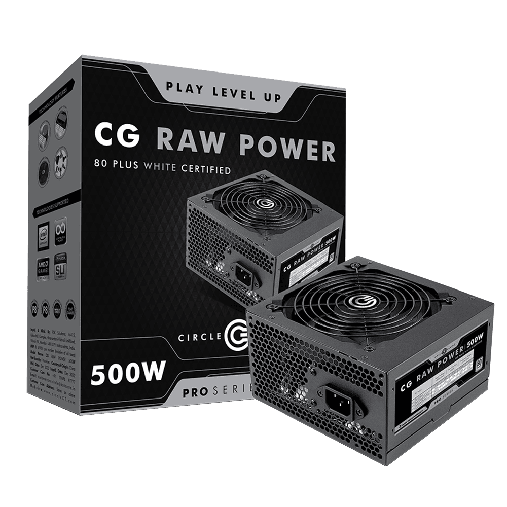 CG Raw Power 80 Plus White SMPS CG Raw Power 80 Plus White SMPS