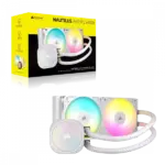 Corsair Nautilus 240 RS ARGB Liquid CPU Cooler White 04 e1754659997596