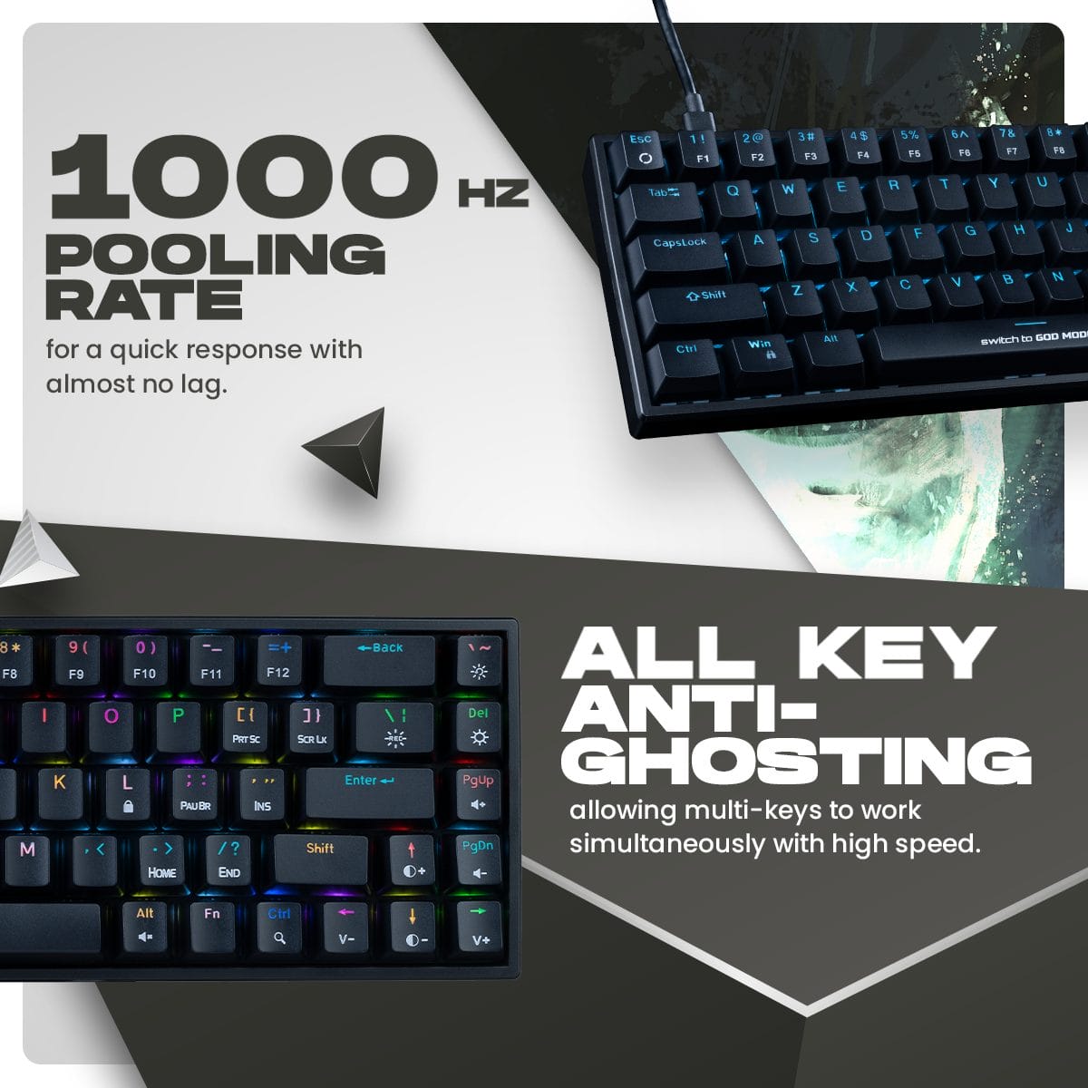 Cosmic Byte Artemis 68 Mechanical Keyboard 4