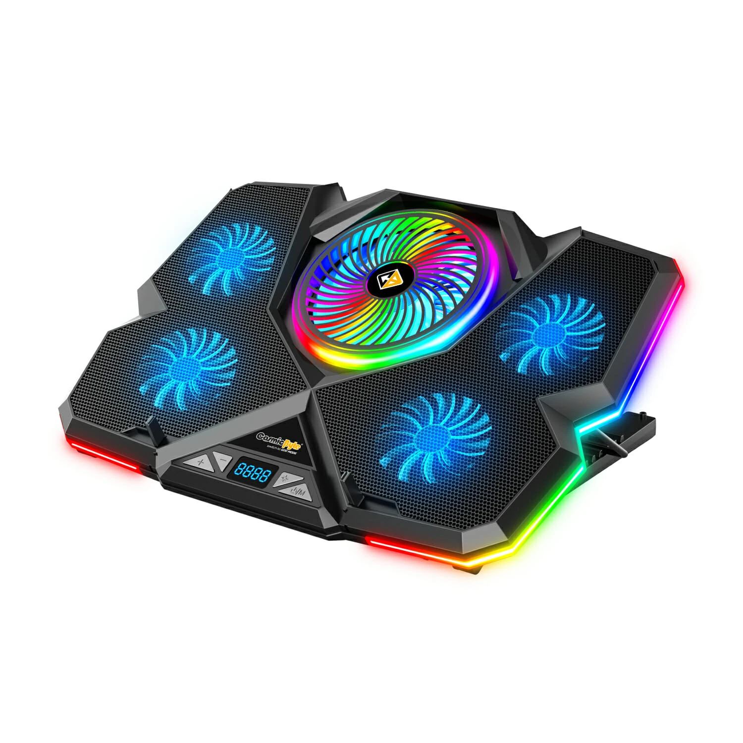 Cosmic Byte Cyclone RGB Laptop Cooling Pad 1 Cosmic Byte Cyclone RGB Laptop Cooling Pad 1