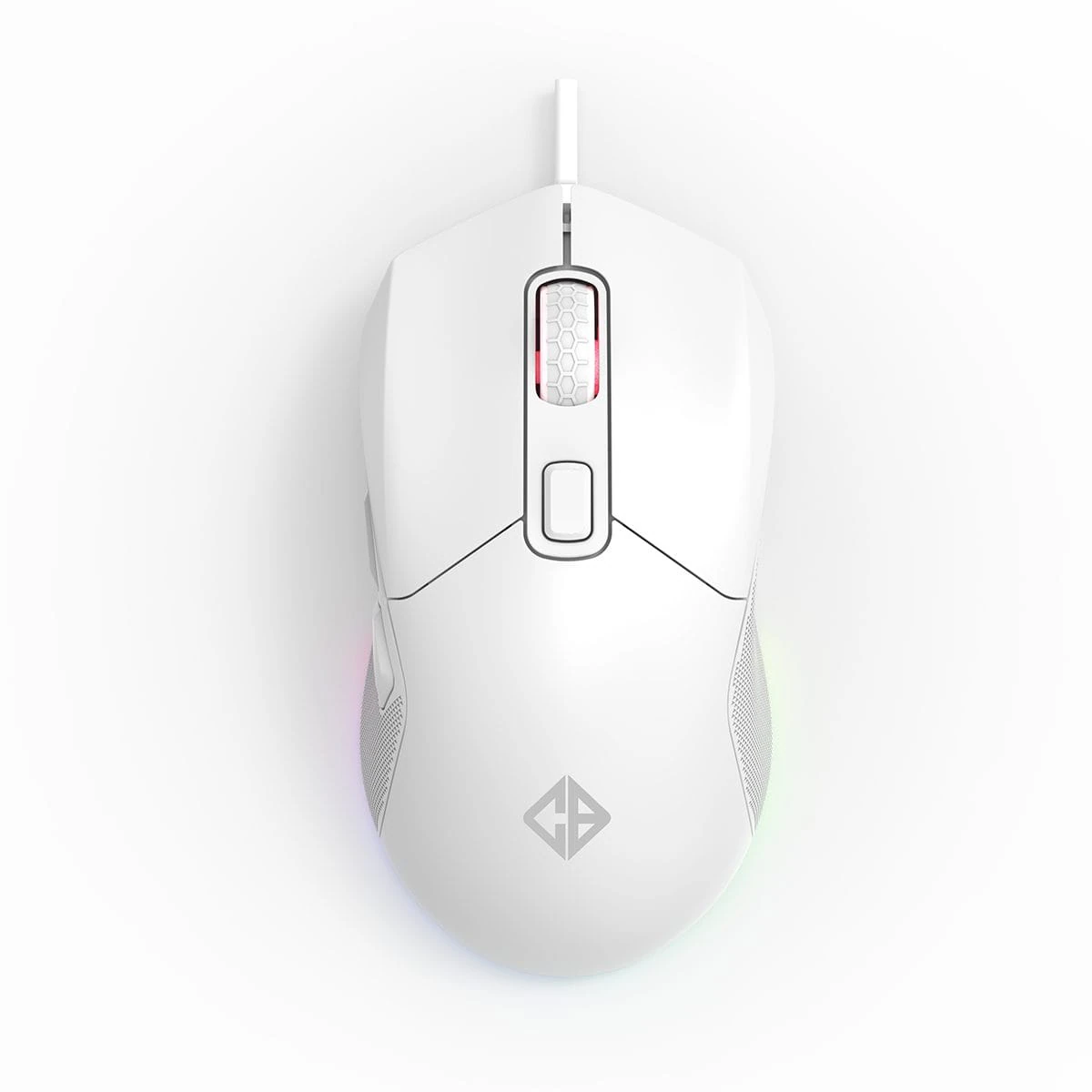 Cosmic Byte Firestorm RGB White Gaming Mouse 1 Cosmic Byte Firestorm RGB White Gaming Mouse 1