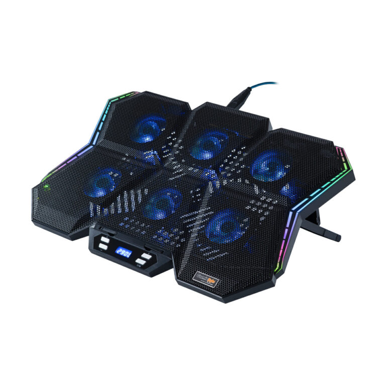 Cosmic Byte Meteoroid RGB 6 Fans Laptop Cooling Pad