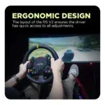 Cosmic Byte Moza RS V2 Steering Wheel 10