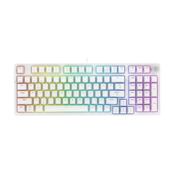 Cosmic Byte Phantom White Gasket Keyboard 1