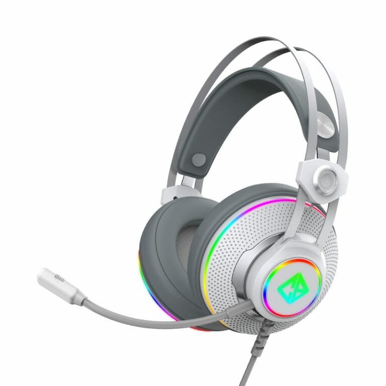 Cosmic Byte Proteus RGB White Headset 1
