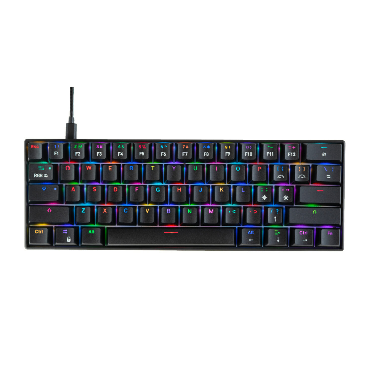 Cosmic Byte Themis 61 Key RGB Keyboard Cosmic Byte Themis 61 Key RGB Keyboard