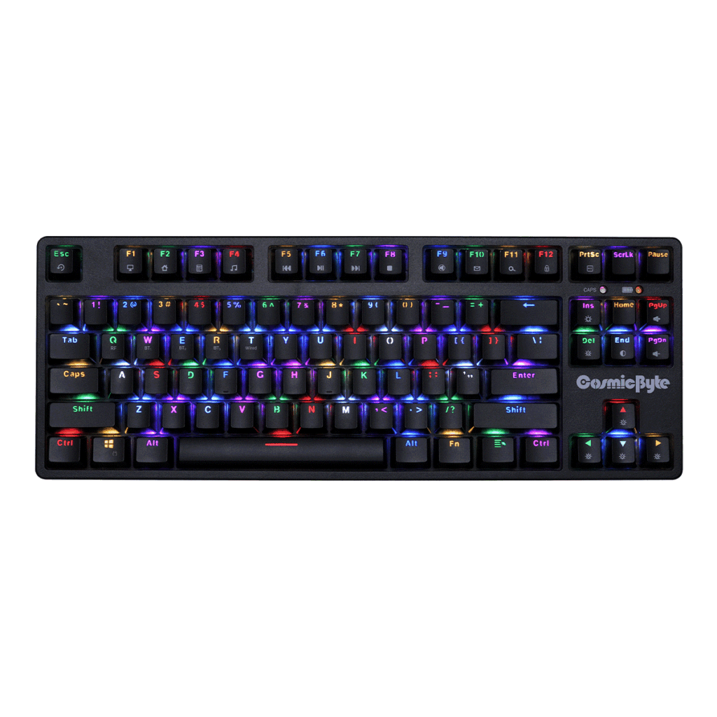 Cosmic Byte Trinity Optical Wireless Keyboard 1