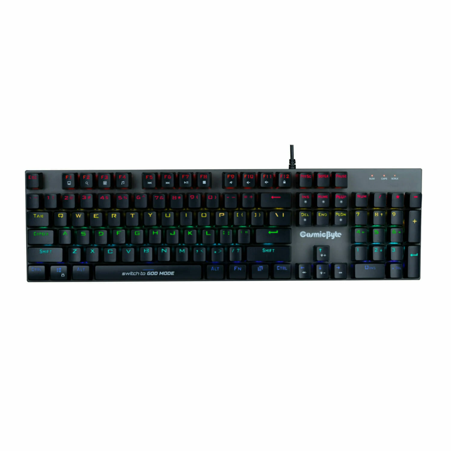 Cosmic Byte Vanth Rainbow LED Keyboard 1 Cosmic Byte Vanth Rainbow LED Keyboard 1