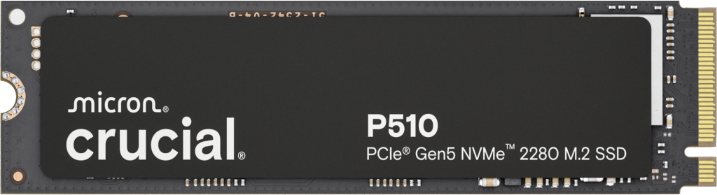 Crucial P510 1TB NVME Gen5 SSD