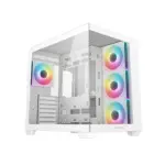 Deepcool CG530 4F White Desktop Cabinnet