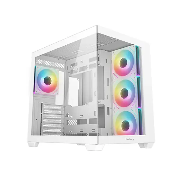Deepcool CG530 4F White Desktop Cabinnet