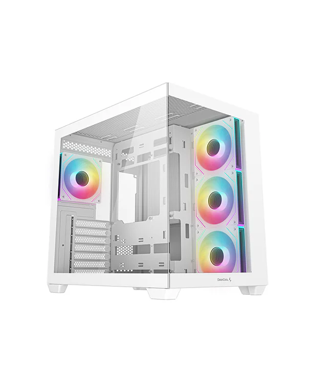 Deepcool CG530 4F White Desktop Cabinnet