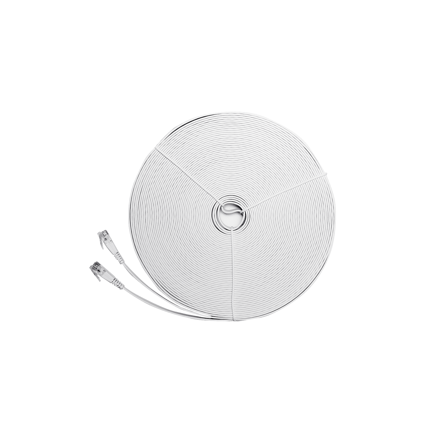 Eira Cat6 Ultra Thin Flat Ethernet 30m White Patch Cable Eira Cat6 Ultra Thin Flat Ethernet 30m White Patch Cable