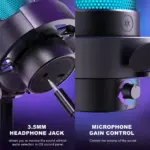 FIFINE AmpliGame A8 RGB Mic 2