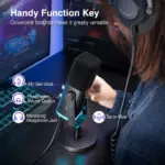FIFINE AmpliGame AM8 Dynamic Microphone 3