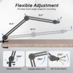 FIFINE BM63 Boom Arm Stand 1