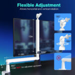 FIFINE BM88 Low profile Mic Arm Stand 2