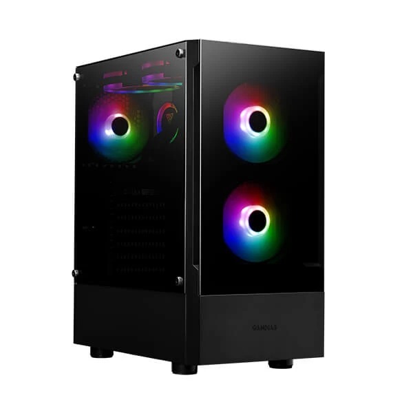 Gamdias Talos E3 ARGB ATX Cabinet Black 1