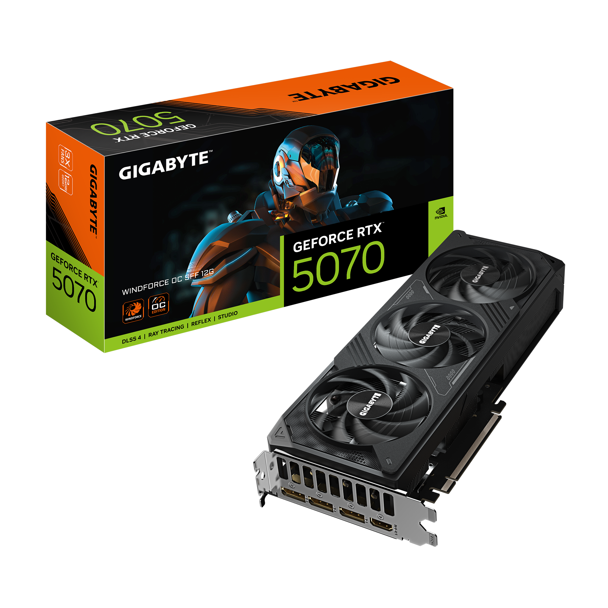 GeForce RTX 5070 WINDFORCE OC SFF 12G 01 GeForce RTX 5070 WINDFORCE OC SFF 12G 01