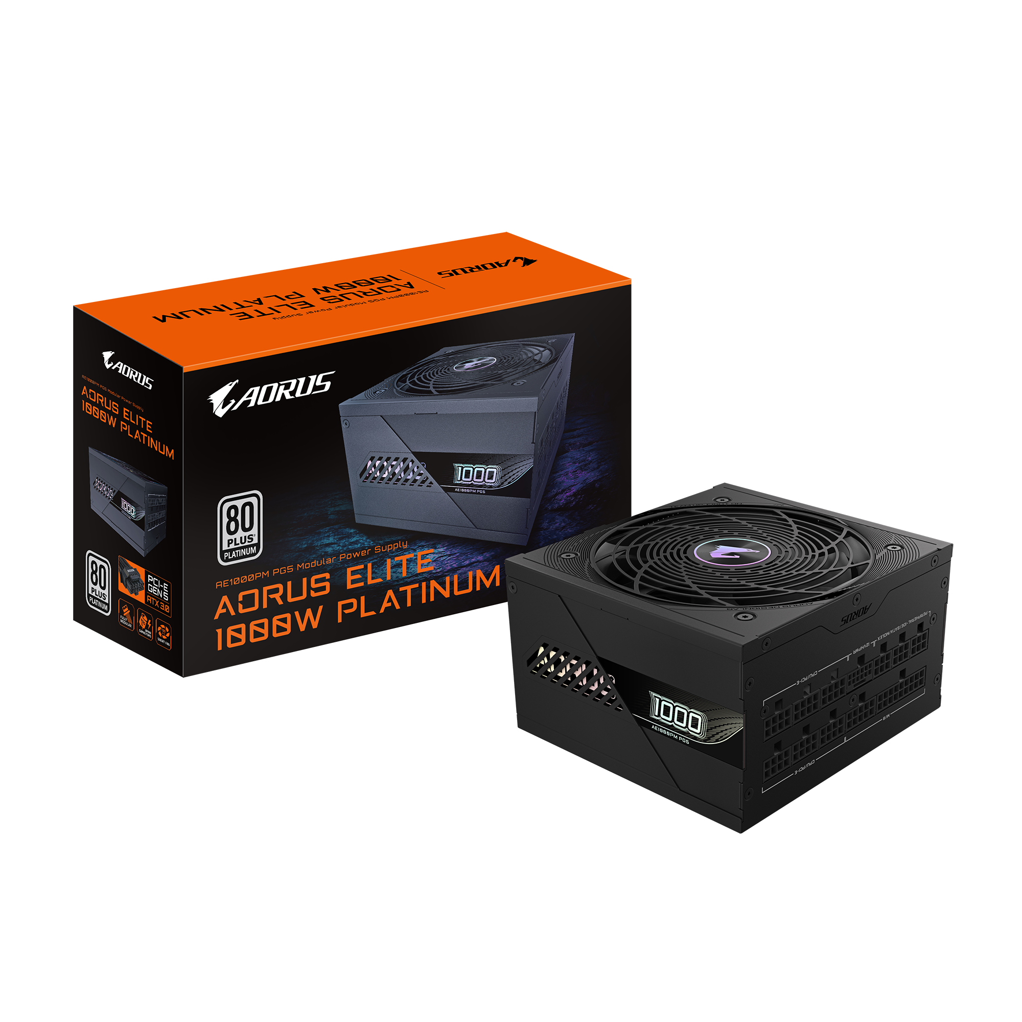 Gigabyte Aorus Elite P1000W White SMPS 1 Gigabyte Aorus Elite P1000W White SMPS 1
