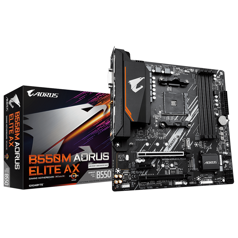 Gigabyte B550M Aorus Elite AX Gaming 5 Gigabyte B550M Aorus Elite AX Gaming 5