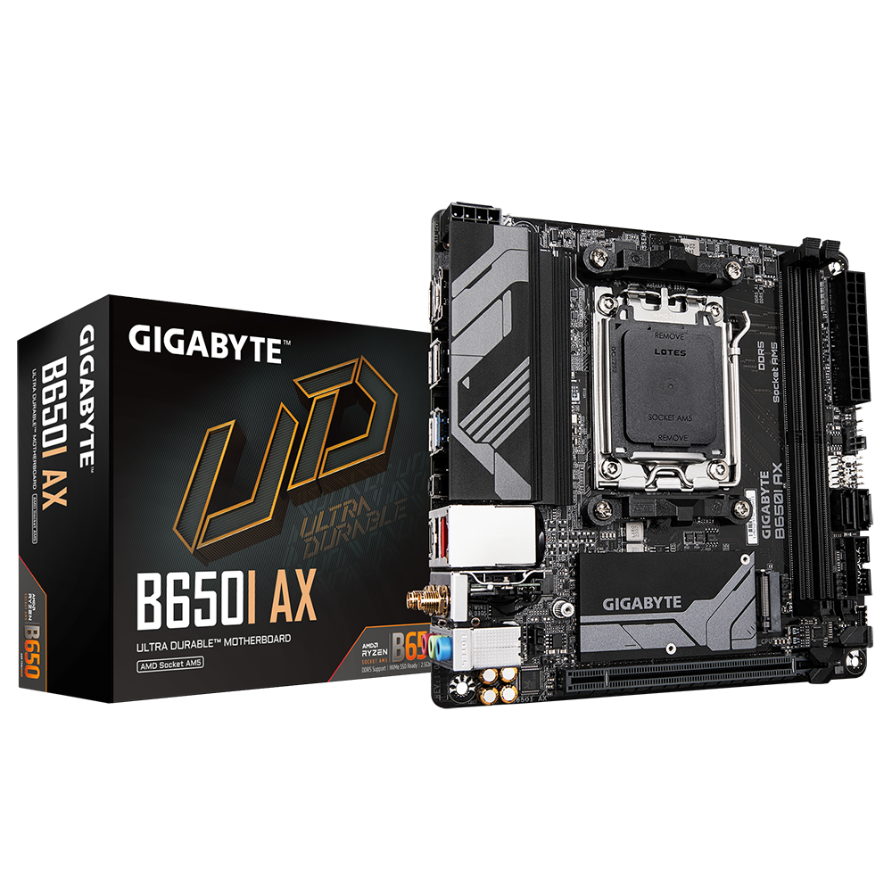 Gigabyte B650I AX Mini ITX Motherboard 1