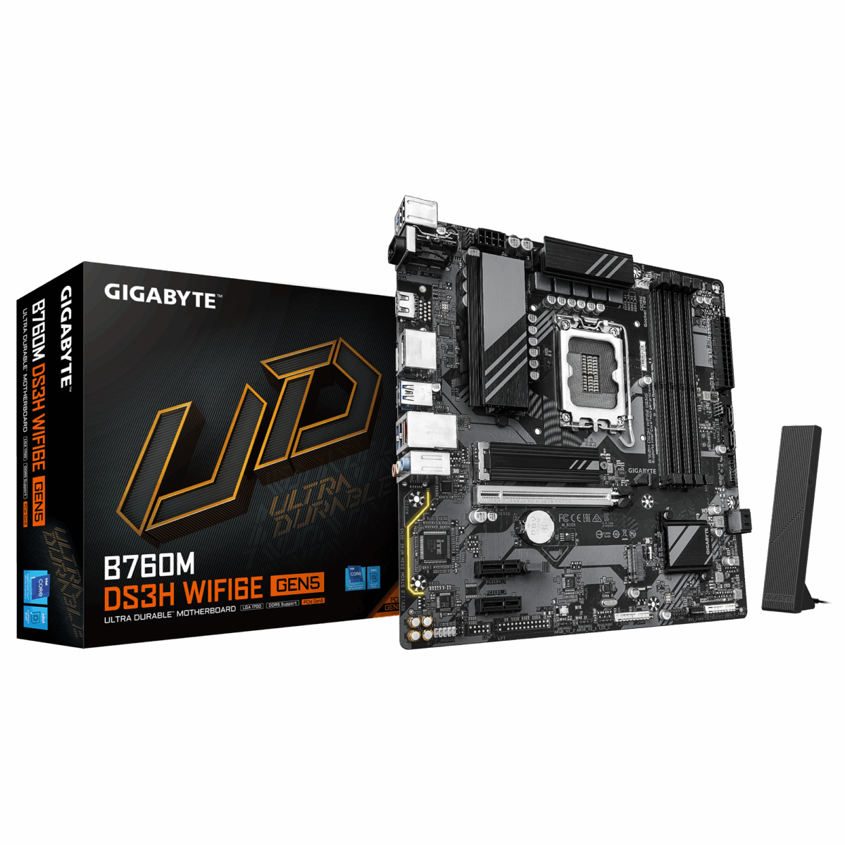 Gigabyte B760M DS3H WiFi6E Gen5 1