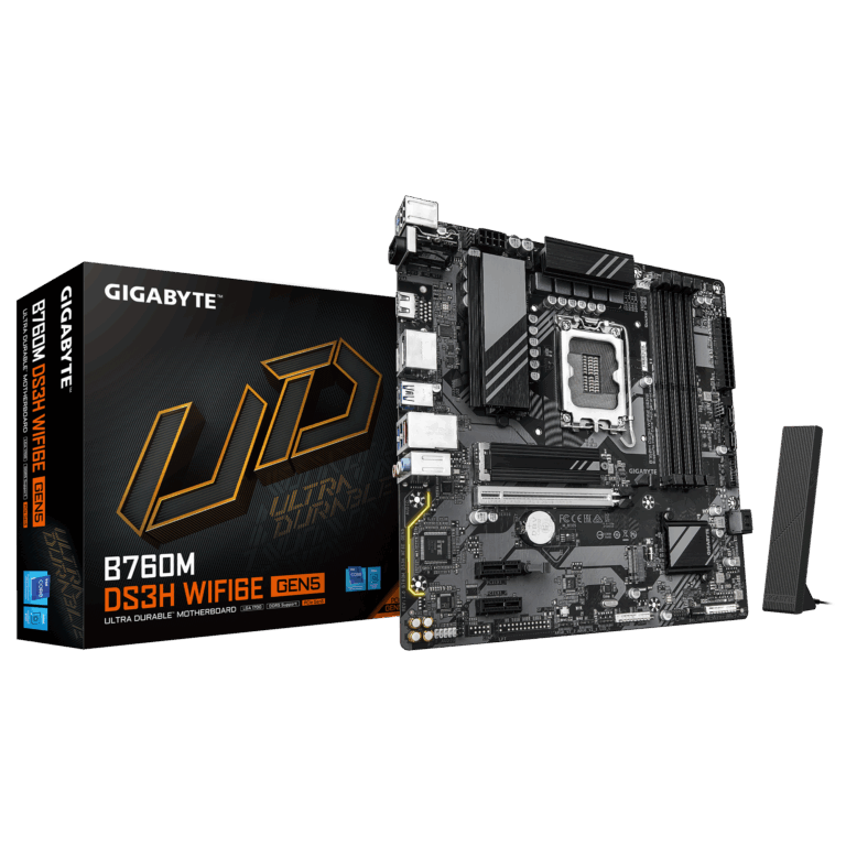 Gigabyte B760M DS3H WiFi6E Gen5 1